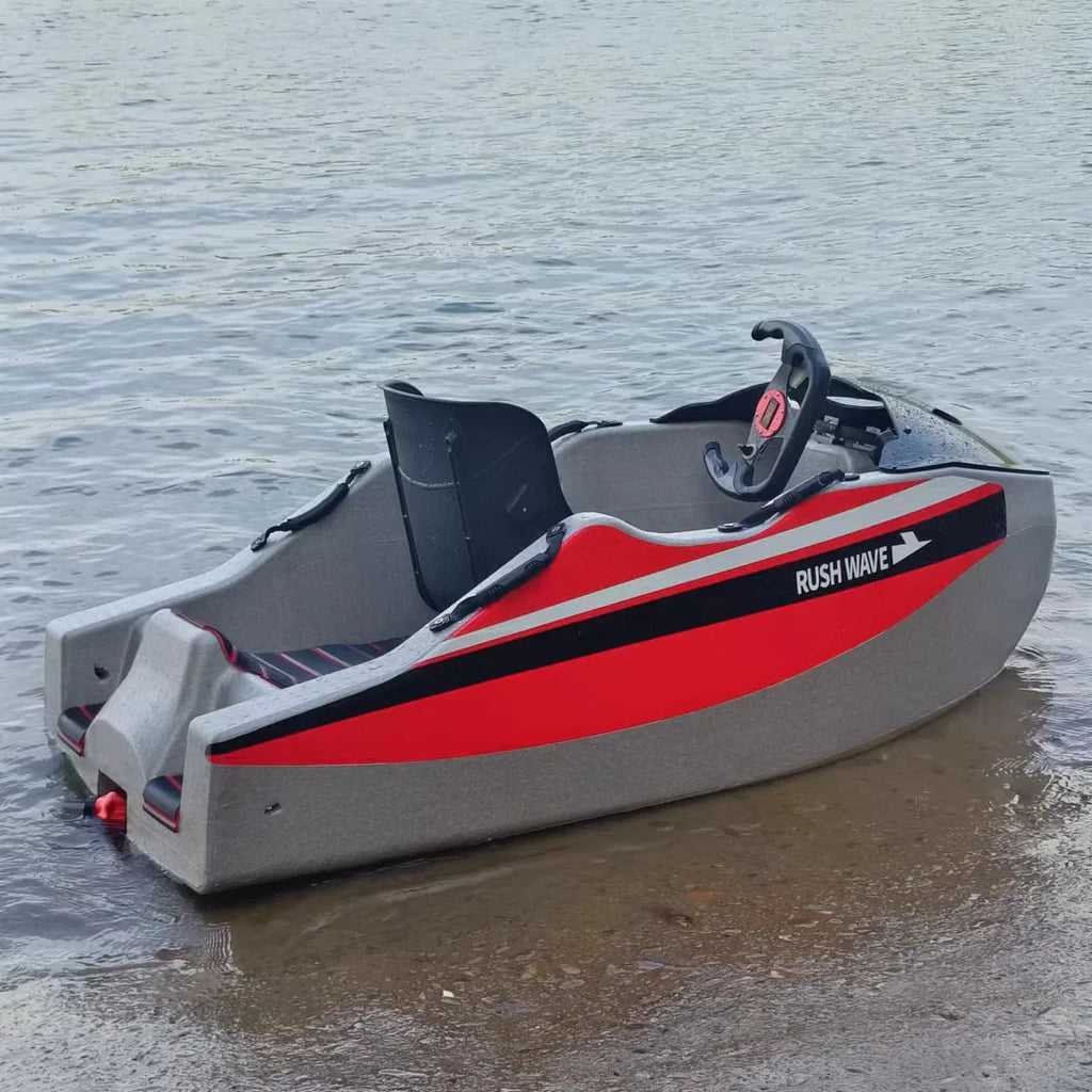 Water-based amusement systems - Electric Go Kart Boat
