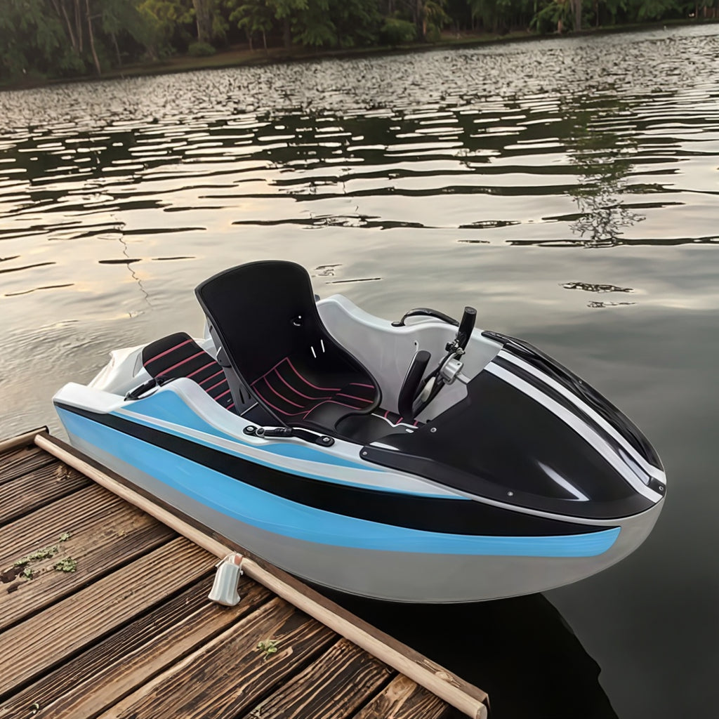 Water-based amusement systems - Electric Go Kart Boat